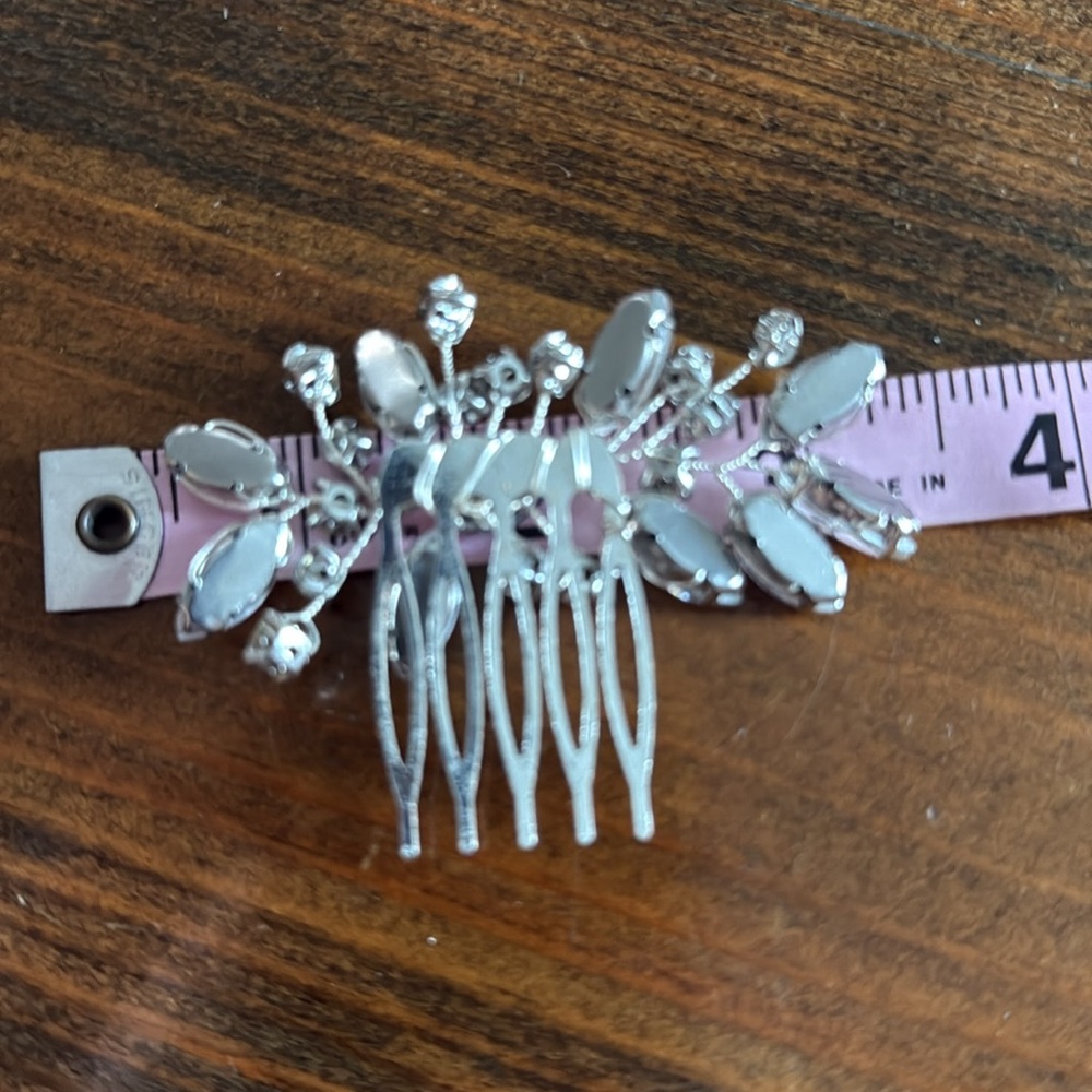 Rhinestone hair comb - Picture 6 of 7